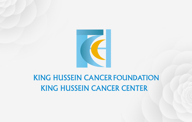 King Hussein Cancer Center logo.